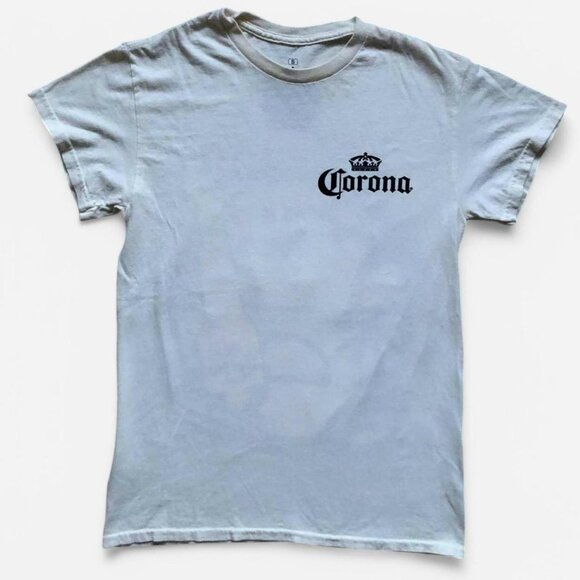 Corona Beach Spray Paint T-Shirt - Picture 3 of 4